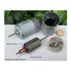 RXDNOZNNK Five-Pole Balance Rotor Carbon Brush Electronic Starter DC6v-24v 1000rpm-4200rpm Large Torque Electronic Starter Robot Power Drive 35.8mm*57mm view 3