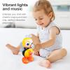 Dancing Cartoon Bee Toy,Singing, Dancing, and Rocking Cartoon Bee,Sensory Fun Developmental Cartoons Toy for Kids Christmas Easter Basket Filler Travel Home School Playtime view 2