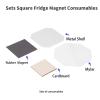 DIY Square Magnet Maker Machine with Paper Cutter & 200 Cardboard Sets - Create Custom Fridge Magnets, Badge Buttons - Ideal for Crafts & DIY Projects view 2