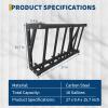27" Carbon Steel Wall-Mounted Hay Feeder Rack 16-Gallon Large Capacity Hay Holder for Rabbits, Guinea Pigs, Goats, Horses & Livestock Indoor & Outdoor Farm Tool Professional Garden Hand Tool Set view 2
