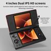 Aivuidbs RG DS Foldable Handheld Game Console RK3568 Anbernic RG DS Android 14 System two-Player Joystick Top and Bottom Dual Screen 4 inch OCA Full Touch Screen 4000mAh 3 + 32gb view 3