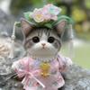 Suitable for 10-20cm Trend Dolls, Different Ethnic Styles Doll Clothes (Without Dolls) (17cm Light Elegant Purple Thai Clothing) view 2