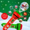 Christmas Flashlight Projector for Kids Ages 3+, Early and Stocking Stuffers for Boys Girls, 3 Discs 24 Images, Interactive Educational Projector Torch, Xmas Kids Flashlight Night Light Projectors Red view 4