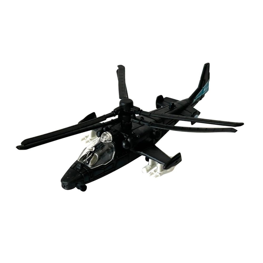 DAGIJIRD Simulation Alloy Aircraft Model 1:130 Alloy Russian Kamov Ka-52 Alligator Helicopter Model