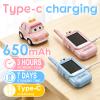 Video Walkie Talkies for Kids, 2 Pack Rechargeable Walkie Talkies with Screen,Long Range 2 Way Radio with 4 Voice Effects, Outdoor Adventure Camping Hiking, Birthday with Pink Blue Design view 3