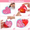 28 Pack Valentines Day Gifts for Kids, Animal Mochi Squishies Filled Heart-Shape Box and Greeting Cards Kawaii Squishies Stress Relief Fidget Toys for Classroom Exchange Gifts Party Favors Prizes view 4