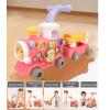 Gonetre Baby Walker Toy Push & Pull Toys Multifunctional Fun Spray Learning Walker Push Ride On Toy for Toddlers Early Education ABS Plastic 26.97x8.58x16.54in view 2