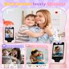 KOKODI Kids Smart Phone Toys, Birthday Gifts Unicorn Toddler Play Phone for Girls 3-10, Touchscreen HD Dual Camera Cell Phones for Kids, Travel Toys Preschool Learning Toy for Kid with 8GB SD Card view 4