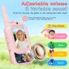 Video Walkie Talkies for Kids Toys,Handheld 2 Pack Rechargeable Video Intercom Kids Walkies Talkies, Indoor Outdoor Toys for Family Games,Outside,Camping,Travel  Birthday for Boys and Girls Ages 3-12 view 4