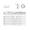 1PC One-Way Bearing CSK8/10/12/15/17/20/25/30/35/40/CSK6004/CSK6005PP Clutch Ball Bearings(CSK20 20x47x14mm) view 4