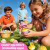 100PCS Easter Rubber Ducks in Bulk,Assorted Gifts Party Favors ,Resurrection Bunny Rubber Duck Pack , Funny Bath Tub Toys for Kids, Baby Showers Accessories view 4
