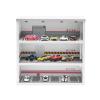 3-Tier Display Case for 1:64 Scale Model Cars, Wall-Mountable Showcase with LED Lights for Diecast Collections, Clear Enclosure for Home, Office, or Store Display (15 Car Capacity) view 1