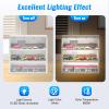 3-Tier Display Case for 1:64 Scale Model Cars, Wall-Mountable Showcase with LED Lights for Diecast Collections, Clear Enclosure for Home, Office, or Store Display (15 Car Capacity) view 4