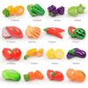 Children's Food Cutting Toys Pretend Play Food Toys 20pcs/Set Free Fruits GiftChildren's Cutting view 2