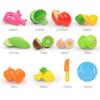 Children's Food Cutting Toys Pretend Play Food Toys 20pcs/Set Free Fruits GiftChildren's Cutting view 3
