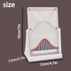 7.1 * 4.7 Inch Galton Board Mathematical Model, Probability and Statistics Learning Kit, Probability Teaching Demonstration, for Physical School Laboratory Teaching (Color: Gold Curve) view 4