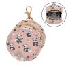 Cute Panda Rainbow Pattern Pacifier Holder Case with Metal Clip Portable Pacifier Storage for Newborn Baby view 2