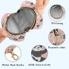 Cute Panda Rainbow Pattern Pacifier Holder Case with Metal Clip Portable Pacifier Storage for Newborn Baby view 4