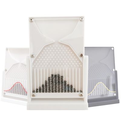 7.1 * 4.7 Inch Galton Board Mathematical Model, Probability and Statistics Learning Kit, Probability Teaching Demonstration, for Physical School Laboratory Teaching (Color: Without Curves)