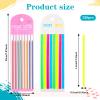 320Pcs Mahjong Card Line Finder Highlighter Tape Mahjong Line Highlighter Stripe for Mah jong Cards Sticky Card Markers Tabs Easy to Apply & Remove Reusable Transparent Rule Reader Stickers for Player view 2
