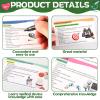 85Pcs Pharmacology Flashcards Pharmacology Medication Study Flash Cards Laminated Medications Double Sides Cards Gift for Nursing Medical Students Pharmacy Techs Exam Prep Supplies view 3