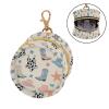 Cowboy Cowgirl Flowers Beige Pattern Pacifier Holder Case with Metal Clip Portable Pacifier Storage Container Box for Baby Boys view 2