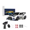 Actualia 1:43 Full Proportional Remote Control Car, 4WD Alloy RC Drift Car with Gyro, LED Lights, Independent Suspension, 20KM/H High Speed Racing Vehicle Gift for Christmas Adults Teens view 1