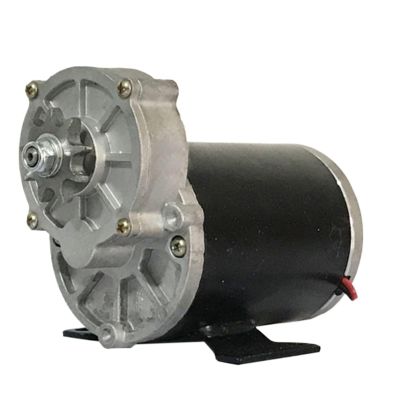 12V 24V 500W 200RPM DC Geared Motor, 9 Teeth/14 Teeth, High Torque Fertilizing Motor, Multi-Purpose Sprocket(500W 200R 9 Teeth,1)