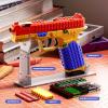 2026 Tactical DIY Building Block Handle Set Block Blaster Gun-Fun Building Block Kit with Display Stand for Adults,Fun Assembly Toy with Reusable Parts, for Boys & Girls view 2