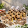 25 Sets/100 Pcs Elementary School 5th Grade Graduation Gifts Set 25 Mini Graduation Stuffed Bears in Cap with 25 Bracelets Next Stop Middle School Cards Bags for Class of 2026 Party view 2