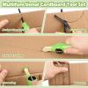 Vanplay Cardboard Cutter for Kids - Cardboard Tools for Kids, Cardboard Cutting Tool Set with Fold-Roller & Gloves, STEM Educational Construction Toys Gift for 5-9 Year Old Boys Girls view 3