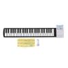 49 Keys Roll Up Piano Keyboard, Portable Electronic Hand Roll Piano, 8 Tones with Recording Function, Foldable Silicone Keyboard for Kids, Rechargeable USB Powered Lightweight Trav view 1