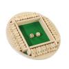 CTYGDQ Trash Dice Game,Elimino Card,Shut The Box-Wooden Dice Board,Number Knockdown,Multi Functional Four Color Flipping W view 1
