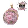 3D Pink Roses Pink Butterflies Baby Girl Pacifier Holder Case Portable Coin Purse Wallet, Travel Accessories contenedor para chupete view 2