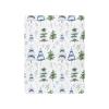 Qilmy Cute Christmas Tree Baby Crib Sheets, Soft Breathable Stretchy Microfiber Fitted Sheets for Boys Girls, Mini Crib 39" x 27" Portable Toddler Mattress Cover view 2