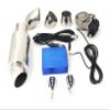 Exhaust Tip Car Accessories Exhaust Control Valve Dual Set W Remote Cutout Control for 2 for 2.25 for 2.5 for 2.75 for 3 Pipe 2 Sets view 1