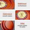 AMQYDT Wooden Roulette Wheel, 11 inch Solid Wood Casino Roulette Wheels for Adults, Casino Gaming Table, Roulette Game, Professional Roulette Board for Home Game Night Party view 4