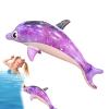 2PCS Inflatable Dolphin Toy, Cute Inflatable Dolphin Float for Kids Pool, Funny Animals Floating Water Toy, Blow Up Animals Water Props for Boys Girls Outdoor view 3