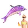 2PCS Inflatable Dolphin Toy, Cute Inflatable Dolphin Float for Kids Pool, Funny Animals Floating Water Toy, Blow Up Animals Water Props for Boys Girls Outdoor view 4
