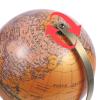 Beaupretty Decorative Terrestrial Globe with Solid Base Abs Alloy Material Elegant Tabletop Geography Teaching Aid for Home Office Living Decor view 3