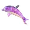 2PCS Inflatable Dolphin Toy, Cute Inflatable Dolphin Float for Kids Pool, Funny Animals Floating Water Toy, Blow Up Animals Water Props for Boys Girls Outdoor view 2