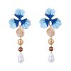 Sensible Alloy Drip Oil Flower Resin Women's Necklace view 1