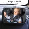 Baby Car Mirror for Rear Facing, Acrylic Wide Angle Children Car Safety Seat Rearview Observation Mirror for Infant Newborn Travel view 2