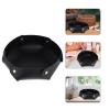 Abaodam Foldable PU Dice Tray Large Desktop Storage Holder for RPG Table Games Multifunctional Black Leather Organizer for Jewelry Keys Watches and Accessories view 3