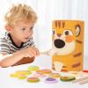 Alomejor Fine Motor Skills Toys, Educational Wooden Feeding Toy, Scooping Food Set, Fine Motor Skills Development for Toddlers view 2