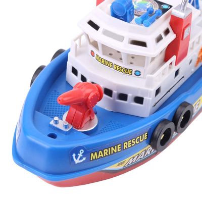 Cocoarm Kids Toy Water Spraying Ship Model, Automatic Pump with Sound and Flash Light