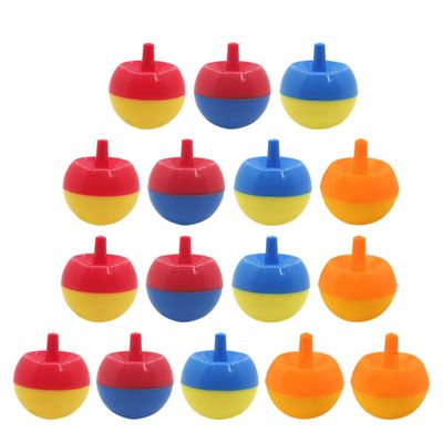 ERINGOGO 50Pcs Creative Gyro for Stress Relief Spinning Tops in Random Bright Colors Fun Handheld Playthings for Boys Classroom and Party Favors Random Color