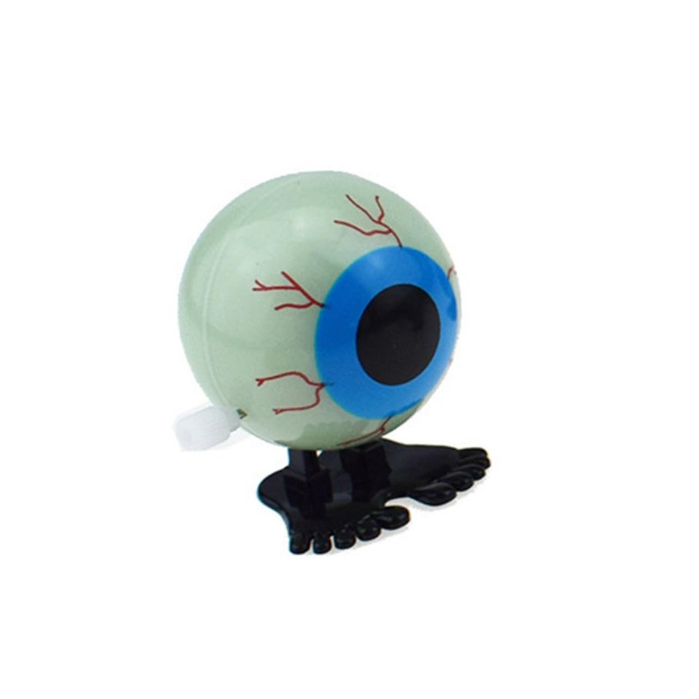 HEANUJJ Halloween Glow-in-The-Dark Eyeball Wind Up for Boys and Clockwork Design Enhances Parent- Interaction Safe and Fun