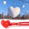 Aoaoy Snowball Maker, Snow Ball Makers for Kids, Plastic Heart Shape Snowball Clip Snow Toys Beach Toy for Kids Outdoor Indoor Winter Fight Maker Tool (1Pcs) view 1