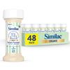 Similac Organic Infant Formula, Easy to Digest, USDA-Certified Organic, Ready to Feed, 2-fl-oz Bottle, Pack of 48 view 1